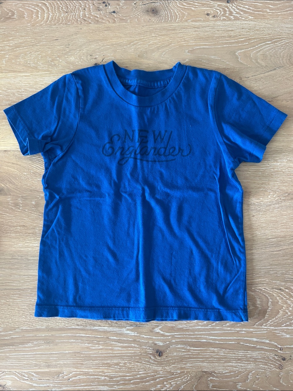 New Englander Kids' Royal Blue Graphic Tee by Sault